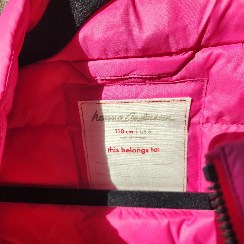 Girls Pink Vest
